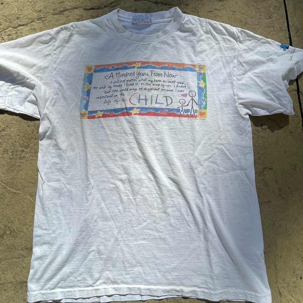 Single stitch vintage tee